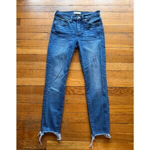 MADEWELL '9" High-Rise Skinny Crop' Jeans Women sz 26